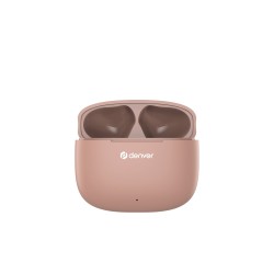 Denver TWE-48DR Zestaw słuchawkowy True Wireless Stereo (TWS) Douszny Połączenia/muzyka Bluetooth Różowy