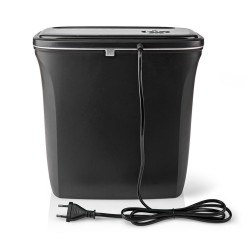 Niszczarka do papieru Nedis 12l DIN P-4 190W Czarna
