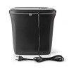 Niszczarka do papieru Nedis 12l DIN P-4 190W Czarna