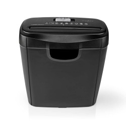 Niszczarka do papieru Nedis 10l DIN P-2 190W Czarna
