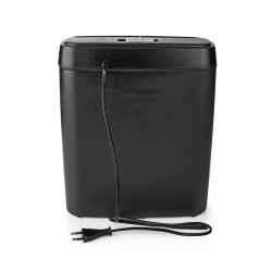 Niszczarka do papieru Nedis 10l DIN P-2 190W Czarna