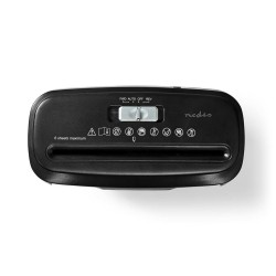 Niszczarka do papieru Nedis 10l DIN P-2 190W Czarna