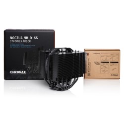 Noctua NH-D15S chromax.black Procesor Chlodnica/wentylator 14 cm Czarny 1 szt.
