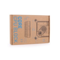 Alphacool Core 1 Aurora Chłodzenie procesora, ARGB