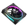 DeepCool FL12 Obudowa komputera Wentylator 12 cm Czarny 1 szt.