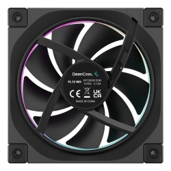 DeepCool FL12 Obudowa komputera Wentylator 12 cm Czarny 1 szt.