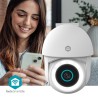 Kamera zewnętrzna Nedis Smartlife Wifi, IP65 czujnik ruchu, night vision, biały