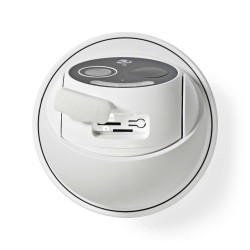 Kamera zewnętrzna Nedis Smartlife 4G, IP65 czujnik ruchu, night vision, biały