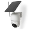 Kamera zewnętrzna Nedis Smartlife 4G, IP65 czujnik ruchu, night vision, biały