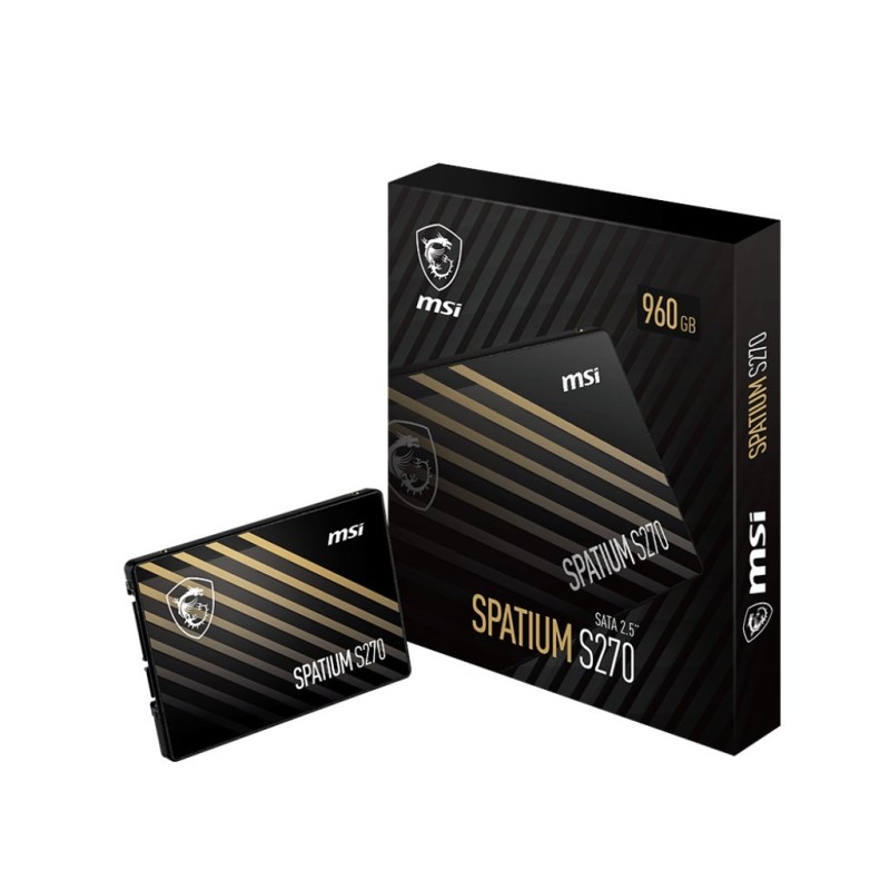Dysk SSD MSI SPATIUM S270 SATA 2.5” 960GB Dysk SSD MSI SPATIUM S270 SATA 2.5” 960GB