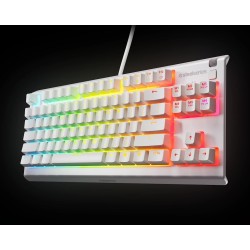 Klawiatura SteelSeries Apex 3 TKL US, white