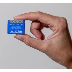 Shelly 1 Mini Gen4 Mądry przełącznik 1P Niebieski