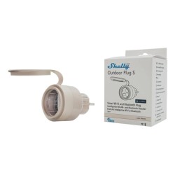 Shelly Outdoor Plug S Gen3 inteligentny korek Mokka