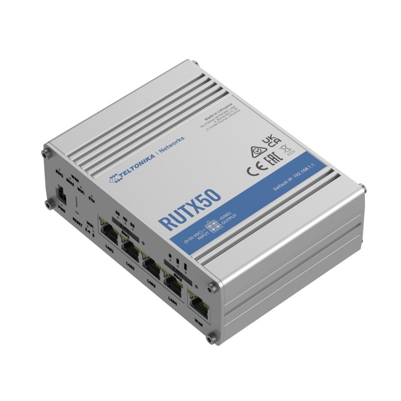 Router przemysłowy Teltonika RUTX50 Industrial 5G Router przemysłowy Teltonika RUTX50 Industrial 5G