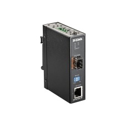 Przemysłowy konwerter mediów SFP/SFP - 1G Ethernet