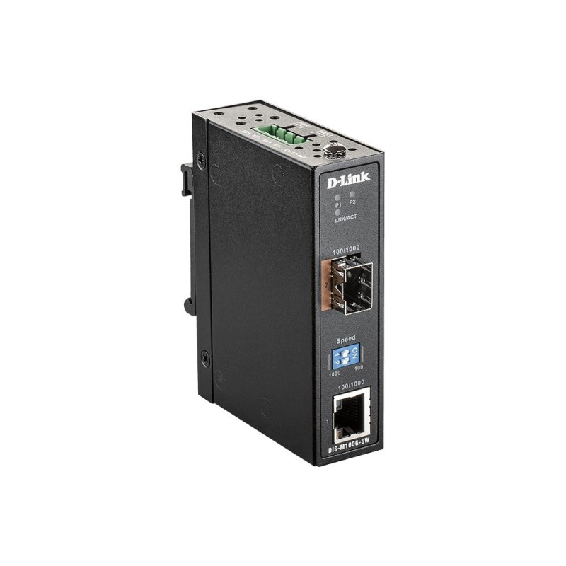 Przemysłowy konwerter mediów SFP/SFP - 1G Ethernet Przemysłowy konwerter mediów SFP/SFP - 1G Ethernet