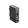 Przemysłowy konwerter mediów SFP/SFP - 1G Ethernet