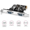 Axagon PCEA-S2N adapter Wewnętrzny RS-232