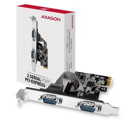 Axagon PCEA-S2N adapter Wewnętrzny RS-232