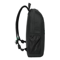 Rivacase Gremio plecak City backpack Czarny Poliester, Przetworzony politereftalan etylenu (rPET)