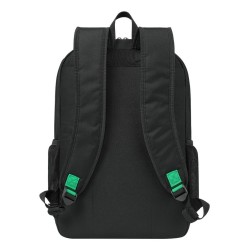 Rivacase Gremio plecak City backpack Czarny Poliester, Przetworzony politereftalan etylenu (rPET)