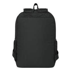 Rivacase Gremio plecak City backpack Czarny Poliester, Przetworzony politereftalan etylenu (rPET)