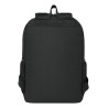 Rivacase Gremio plecak City backpack Czarny Poliester, Przetworzony politereftalan etylenu (rPET)