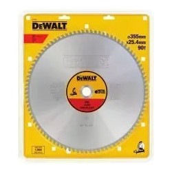 dewalt 355 x 25.4 90t steel stationary