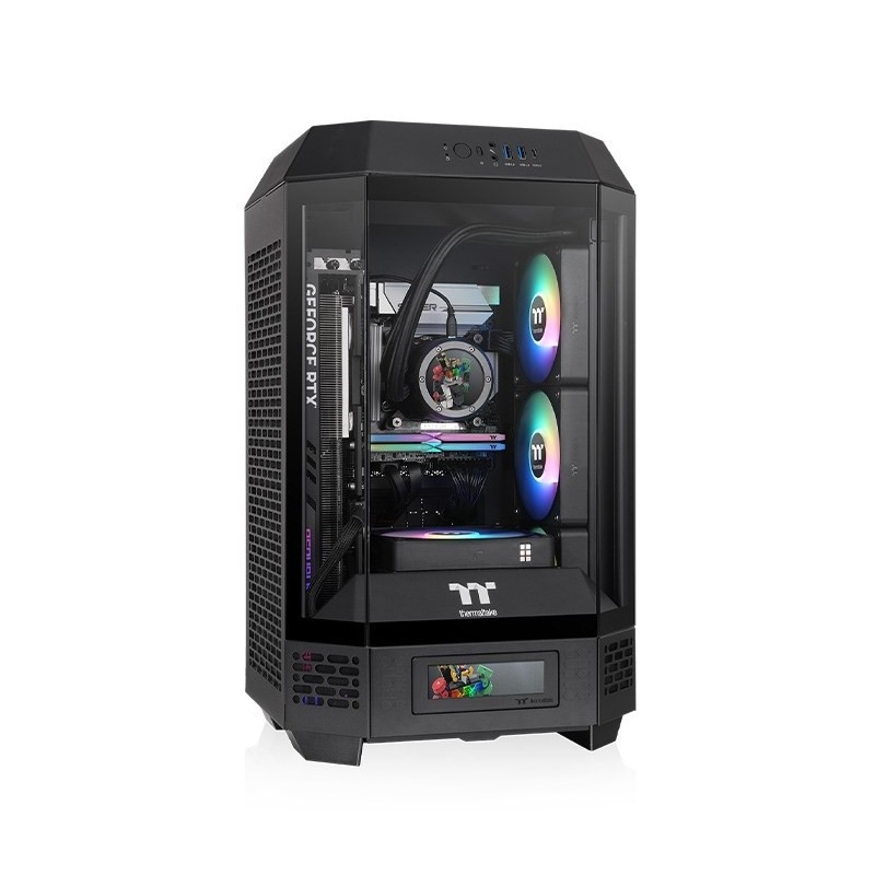 Obudowa Geh Thermaltake The Tower 250 Mini Tower Black retail