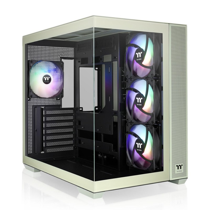 Obudowa komputerowa Thermaltake View 380 TG ARGB Matcha Green Obudowa komputerowa Thermaltake View 380 TG ARGB Matcha Green