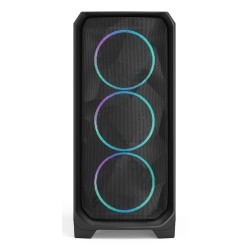 Fractal Meshify 3 Black RGB TG Midi Tower Gaming Gehäuse schwarz