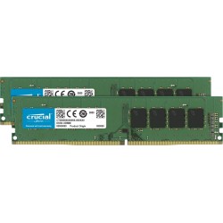 Pamięć RAM Crucial DDR4 - 16 GB: 2 x 8 GB - DIMM 288-pin - unbuffered