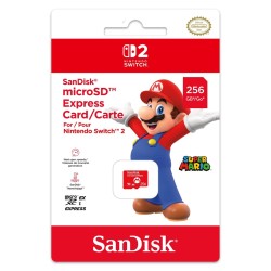 Karta Nintendo SanDisk microSD Express do Switch 2, 256 GB, MicroSDXC, czerwona