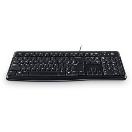 Logitech Keyboard K120 for Business klawiatura Uniwersalne USB QWERTZ Czeski Czarny