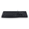 Logitech Keyboard K120 for Business klawiatura Uniwersalne USB QWERTZ Czeski Czarny