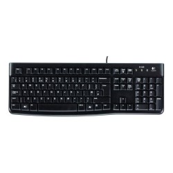 Logitech Keyboard K120 for Business klawiatura Uniwersalne USB QWERTZ Czeski Czarny