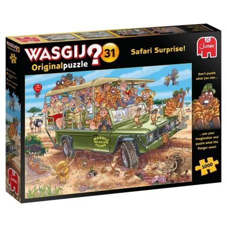 Wasgij Original 31 1000 pcs Puzzle układanka 1000 szt. Komiksy
