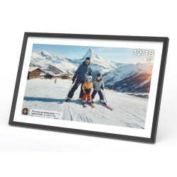 Ramka na zdjęcia Denver PFF-1081 z FRAMEO z podświetleniem czarna
