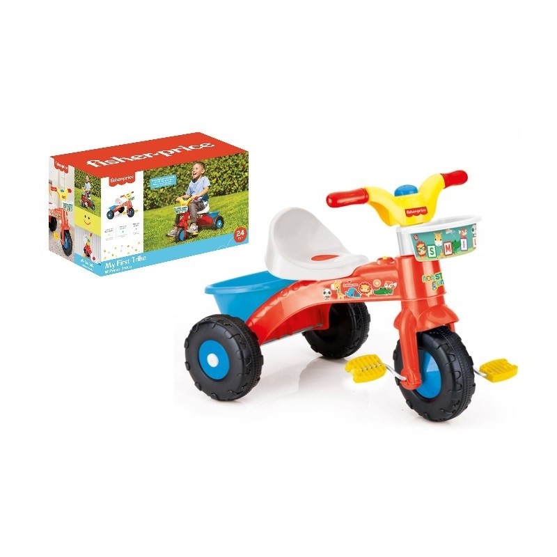 DOLU Fisher Price pierwszy 3-kołowiec 1813 18137 DOLU Fisher Price pierwszy 3-kołowiec 1813 18137