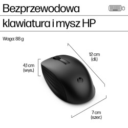 Bezprzewodowa klawiatura i mysz, Desktop-Set