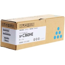 Ricoh Toner SP C360HE 408185 Cyan