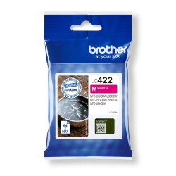 Brother LC422M nabój z tuszem 1 szt. Oryginalny Purpurowy
