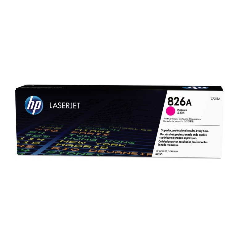 HP 826A oryginalny wkład z purpurowym tonerem LaserJet HP 826A oryginalny wkład z purpurowym tonerem LaserJet