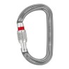 Petzl Am’D Zapięcie z blokadą W kształcie litery D Aluminium Szary 1 szt.