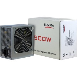 Inter-Tech SL-500A moduł zasilaczy 500 W 20+4 pin ATX ATX Szary