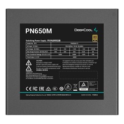 DeepCool PN650M moduł zasilaczy 650 W 20+4 pin ATX ATX Czarny