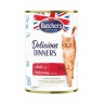 BUTCHER'S Delicious Dinners Kawałki z wołowiną w galaretce - mokra karma dla kota - 400 g