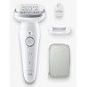 Depilator IPL BRAUN Silk-epil 9-011 3D, praca na sucho i mokro, Biały, Złoto