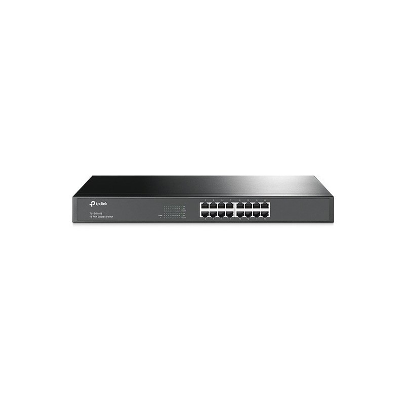 TP-LINK TL-SG1016 Zarządzany L2 Gigabit Ethernet (10/100/1000) Czarny TP-LINK TL-SG1016 Zarządzany L2 Gigabit Ethernet (10/100/1000) Czarny