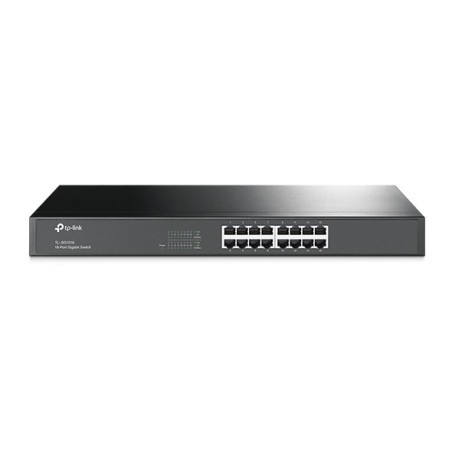 TP-LINK TL-SG1016 Zarządzany L2 Gigabit Ethernet (10/100/1000) Czarny